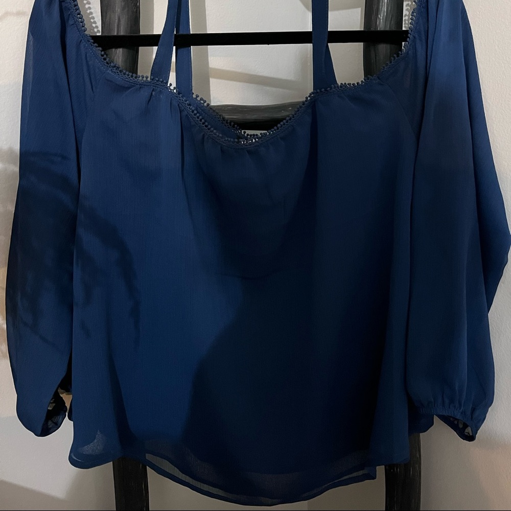 Express Top - Blue - Size: medium